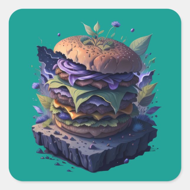 Carré Sticker cool (Devant)