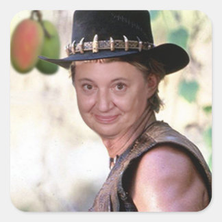 Carré Sticker Crocodile Kate