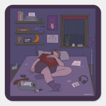 Sticker Dandy Doodlez "Alors et maintenant"