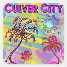 Sticker de Culver City Happy and Hope