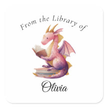 Sticker de la plaque de lecture Dragon - De