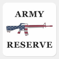 Sticker de la Réserve de l'Armée de terre M16