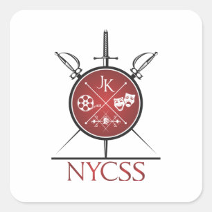 Carré Sticker de logo NYCSS