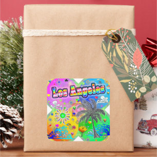 Carré Sticker de Los Angeles Quadro Seasons