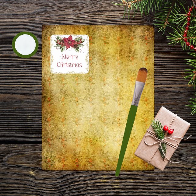 Carré Sticker de Noël (Créateur téléchargé)