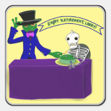 Sticker de retrait de la grenouille