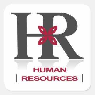Carré Sticker d'identification 'We Are HR' / Badge