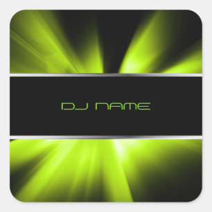 Carré Sticker DJ Classy