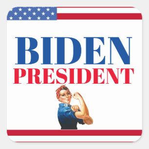 Carré Sticker du président Biden