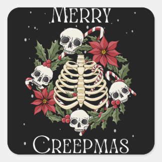 Carré Sticker en germe de Creepmas