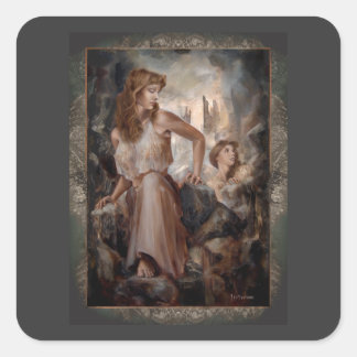 Carré Sticker "Escaladez la Montagne"