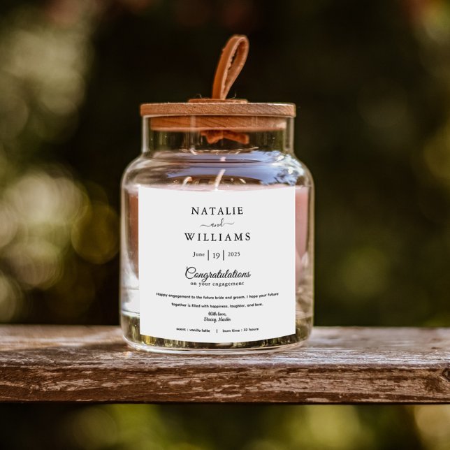 Carré Sticker Félicitations pour la nouvelle mariée Fian (Créateur téléchargé)