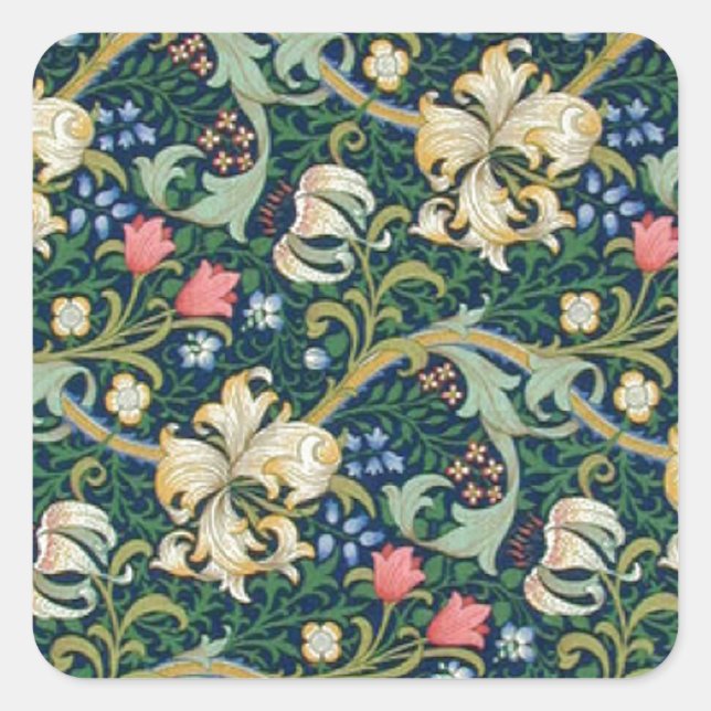 Carré Sticker Golden Lilies (Devant)