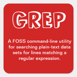Carré Sticker GREP