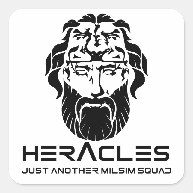 Carré Sticker Heracles (Devant)