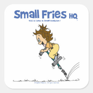 Carré Sticker Kathy de l'AC de Small Fries