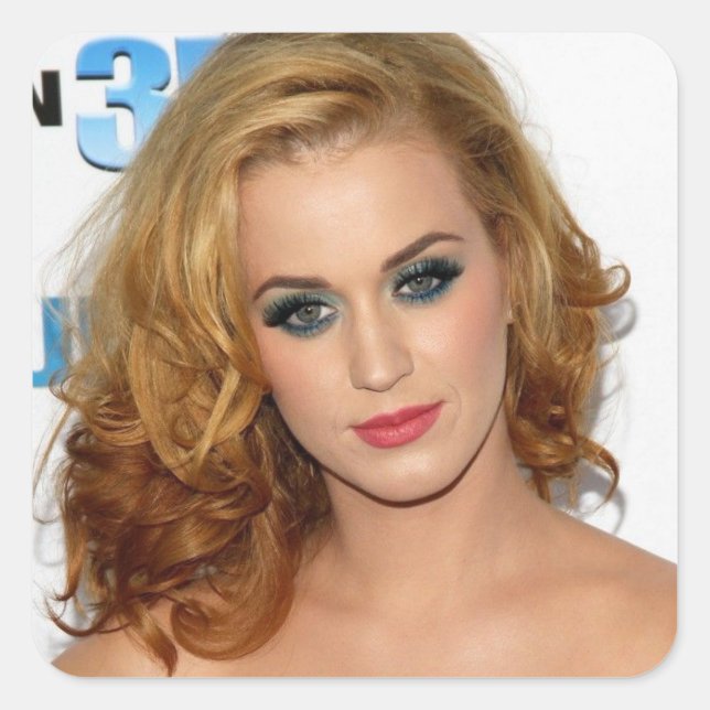 Carré Sticker Katy Perry (Devant)