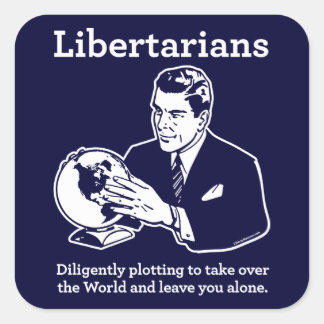 Carré Sticker Libertarien