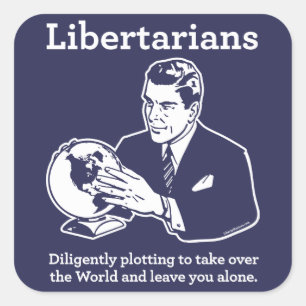 Carré Sticker Libertarien