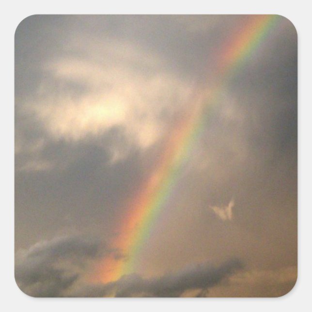 Carré Sticker Lumière (Ciel Bleu) (Devant)