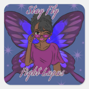 Carré Sticker Lupus