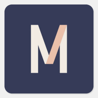 Carré Sticker Maestra "M"
