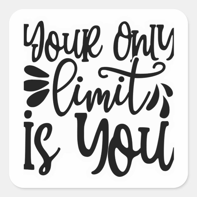 Carré Sticker Magic : Transformez votre espace (Devant)