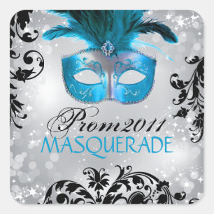 Carré Sticker Masquerade Classy