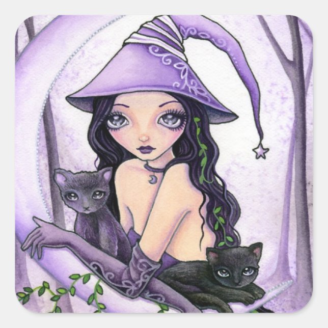 Carré * Sticker Misty Reflections* (Devant)