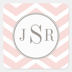 Carré Sticker Monogram Chevron