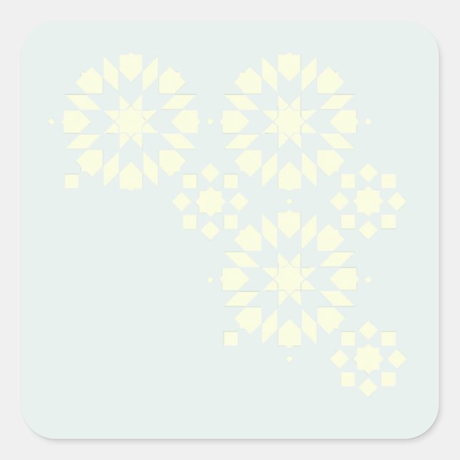 Carré Sticker Moroccan Zelij* Ceramic (Devant)