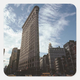 Carré Sticker NYC Flatiron Building Fuller New York City