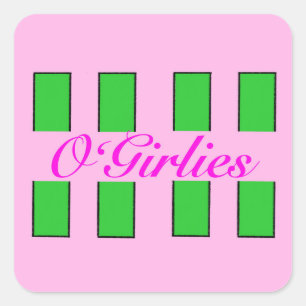 Carré Sticker O’Girlies
