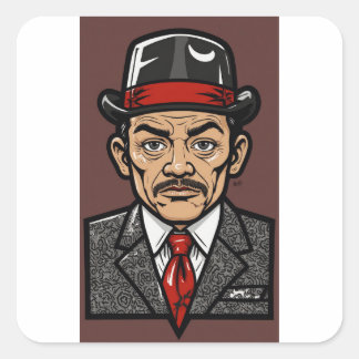 Carré Sticker Pack Vibrant : Ajoutez de la couleur à vot