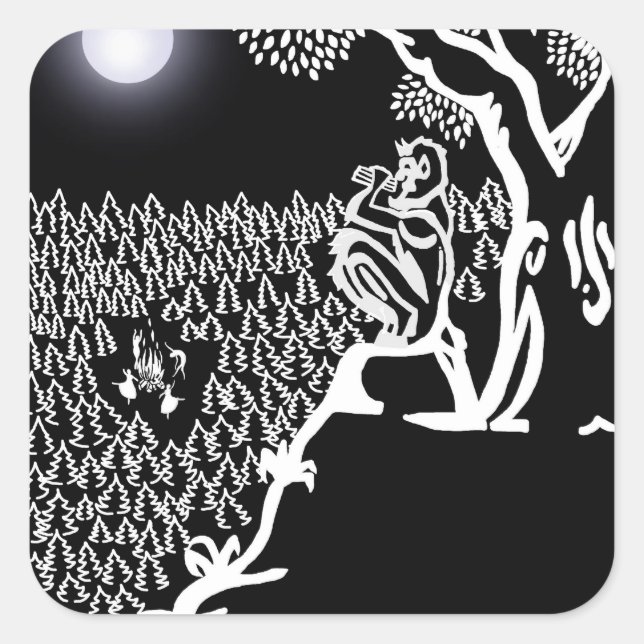 Carré Sticker Pan Serenade (Devant)