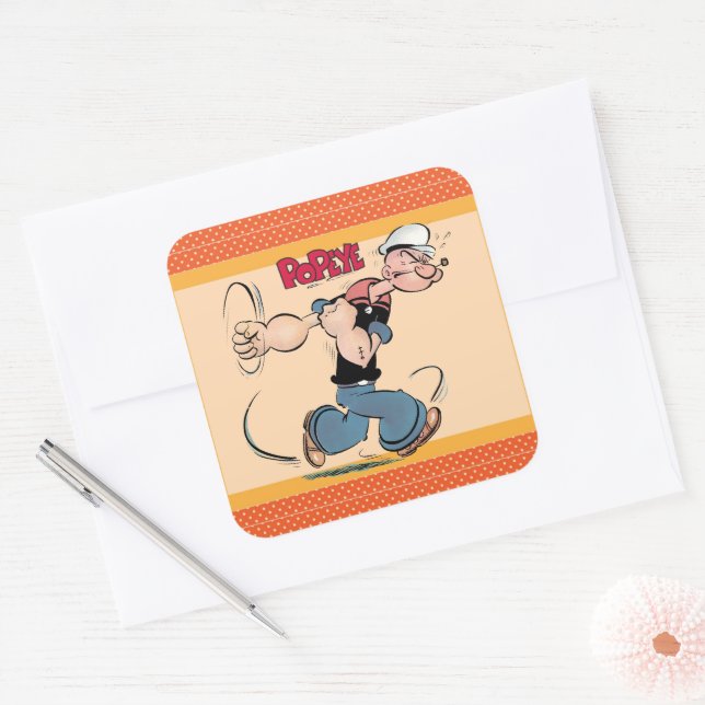 Carré Sticker Popeye (Enveloppe)