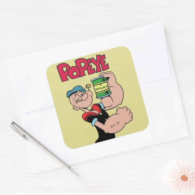 Carré Sticker Popeye (Enveloppe)