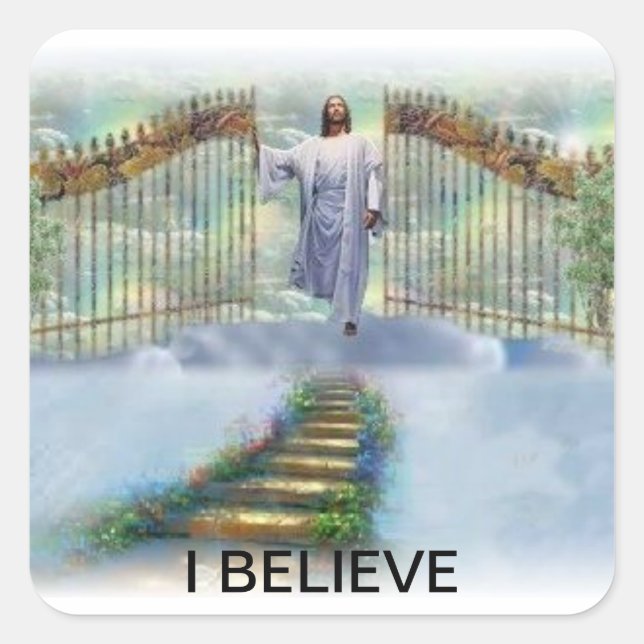 CARRÉ STICKER - PORTE DU CIEL (Devant)