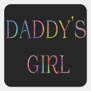 Carré Sticker pour fille de papa