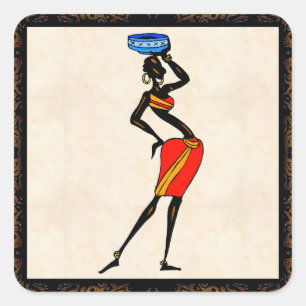 Carré Sticker pour les femmes africaines