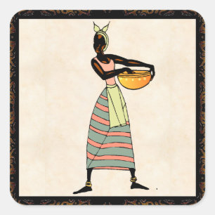 Carré Sticker pour les femmes africaines