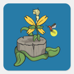 Carré Sticker pour les visiteurs d'été