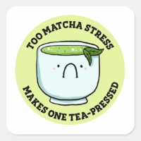 Sticker pour pistolet à thé anti-stress
