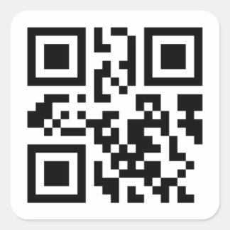 Carré Sticker QrCode