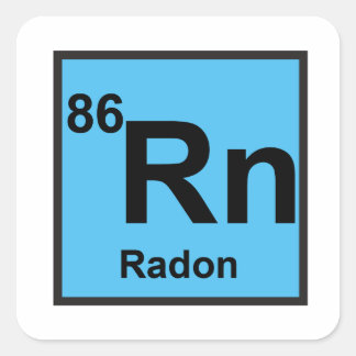 Carré Sticker Radon