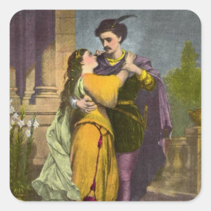 Carré Sticker Romeo & Juliet