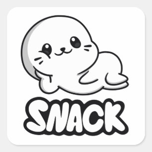 Carré Sticker Snack Lil Sappys