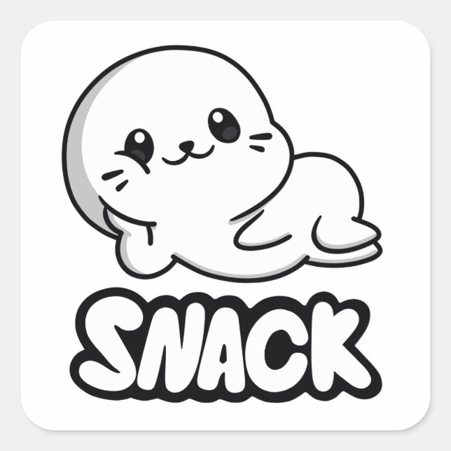 Carré Sticker Snack Lil Sappys (Devant)
