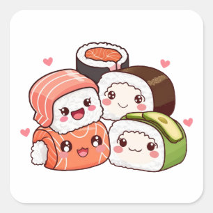 Carré Sticker Sushi Stack