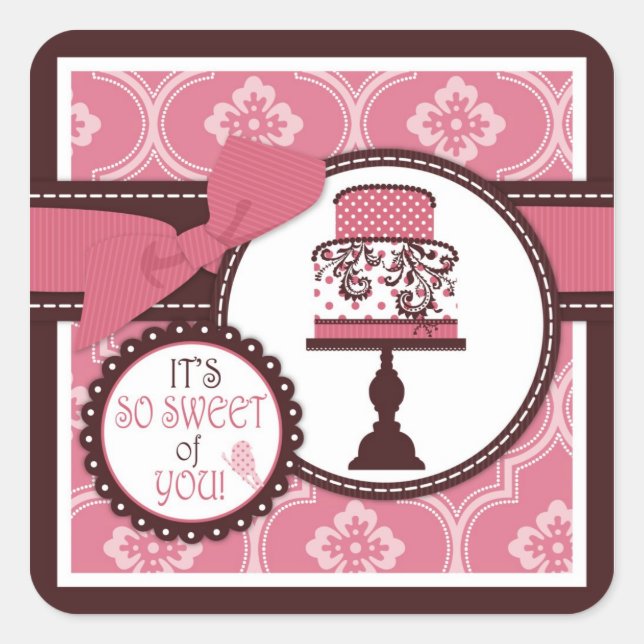 Carré Sticker Sweet Cake TY (Devant)